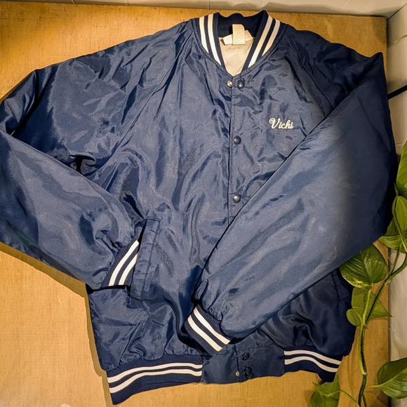 ⚾ Vintage "Vicki" Sporty Jacket, Size M - Picture 1 of 6